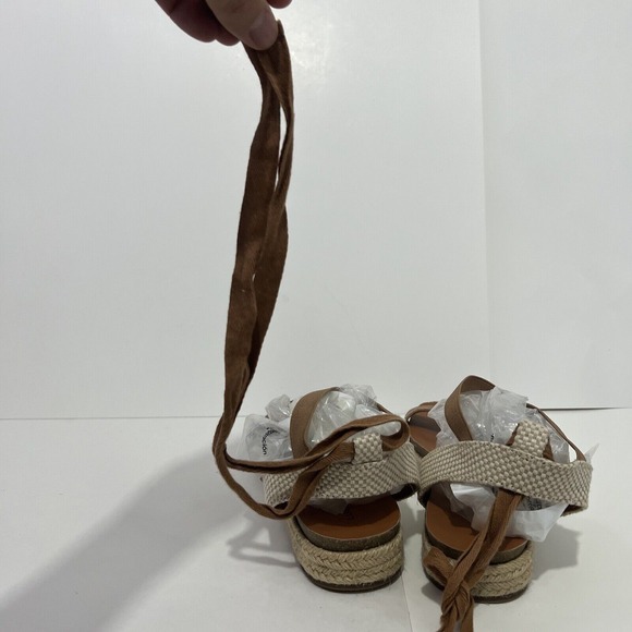 Lucky Brand Garston Espadrille Women Gladiator Strappy Strap Sandal 9M/40M-B7 - Picture 9 of 11
